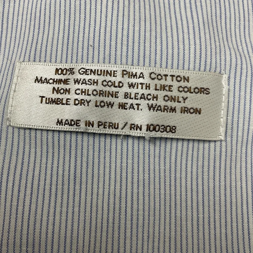 Peter Millar Chino Pants‎ Mens 40x33 Straight Blue Pima Cotton Golf